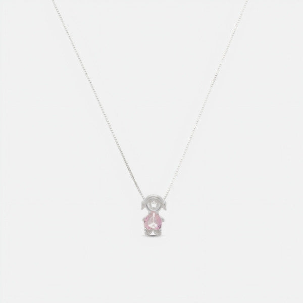 colar prata feminino