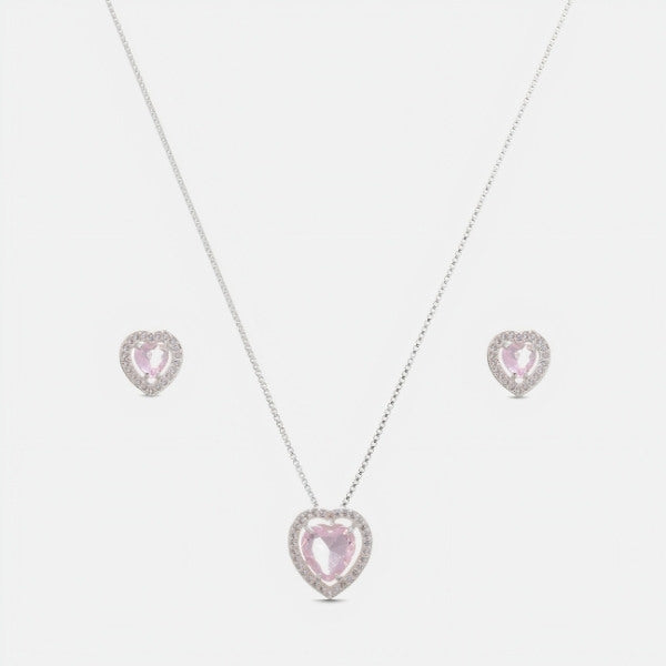 conjunto colar e brinco	